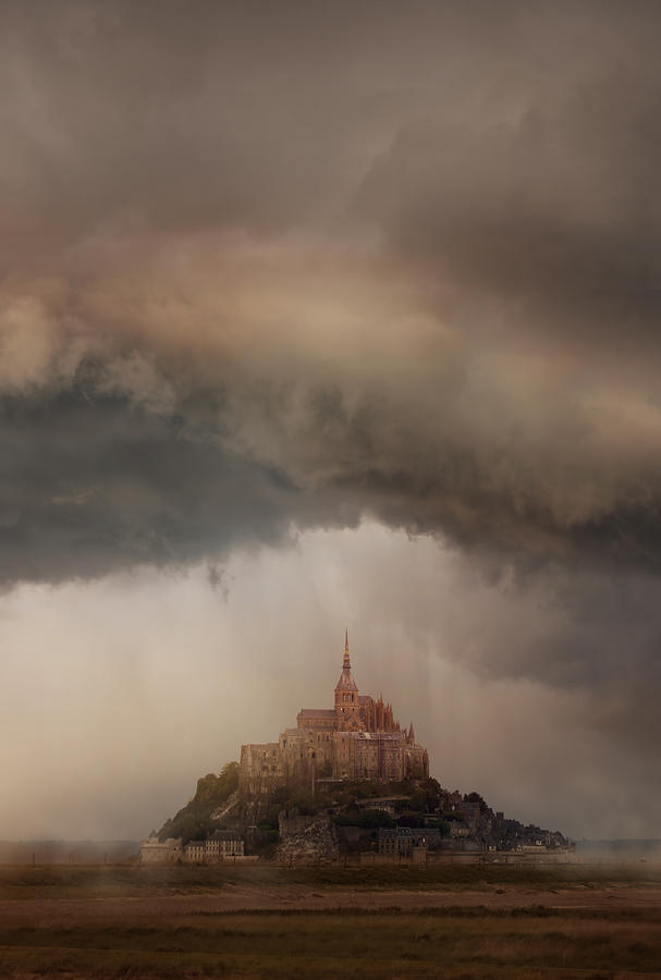 Impression with rain Photograph by Jaroslaw Blaminsky
