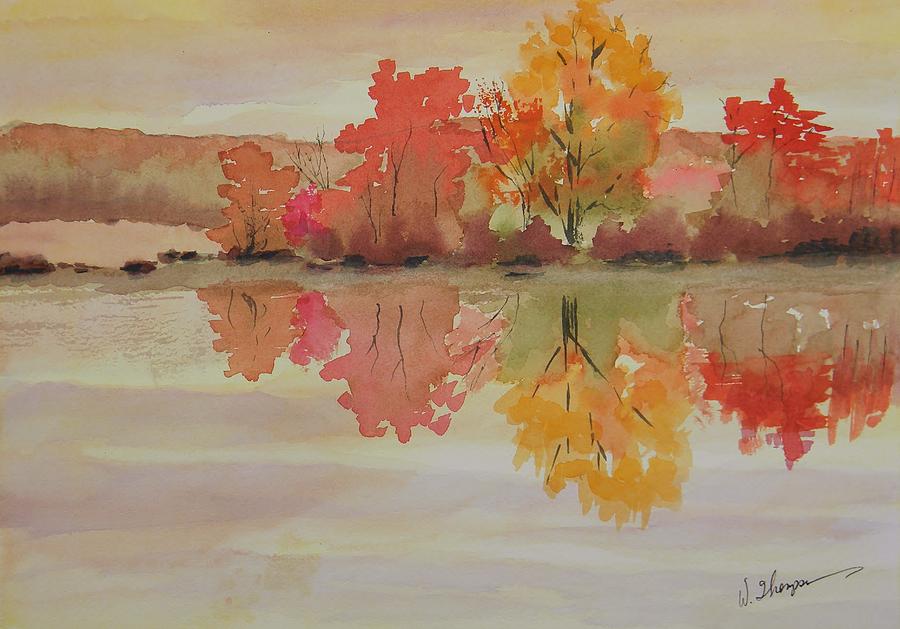 Impressions of Fall Painting by Warren Thompson