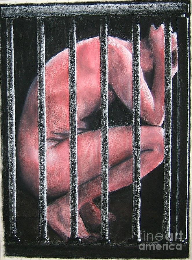 Nude Pastel - Imprisoned by Anthony Hodgson