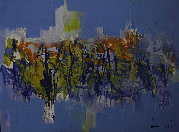 Abstraction Painting - Improvisation Xxx by Tadeusz Iwanczuk