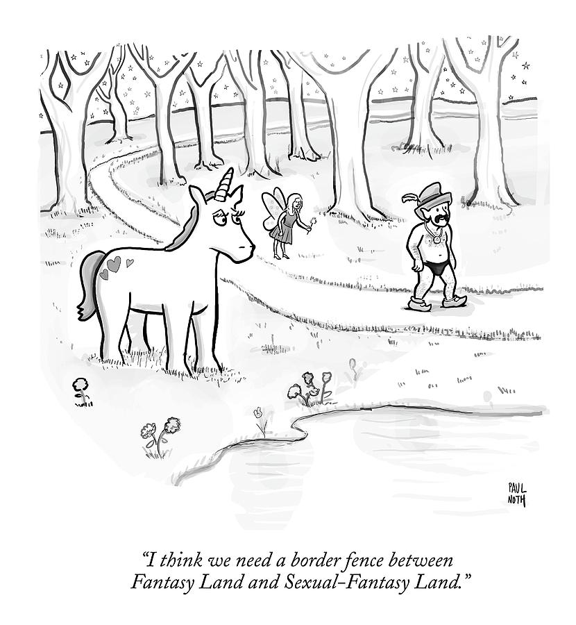 In A Forest Drawing by Paul Noth