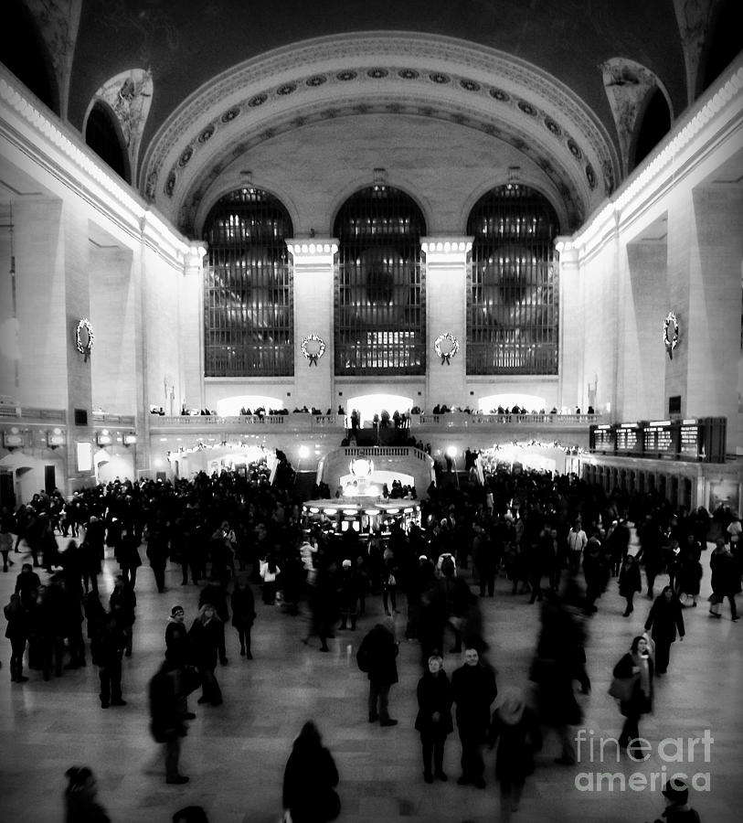 In Awe at Grand Central Photograph by James Aiken