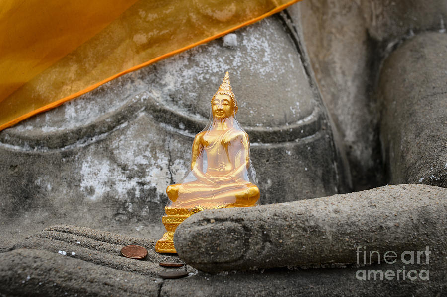 In Buddhas Hands I Photograph by Dean Harte