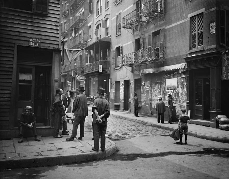 In Chinatown 1900 Photograph by Steve K