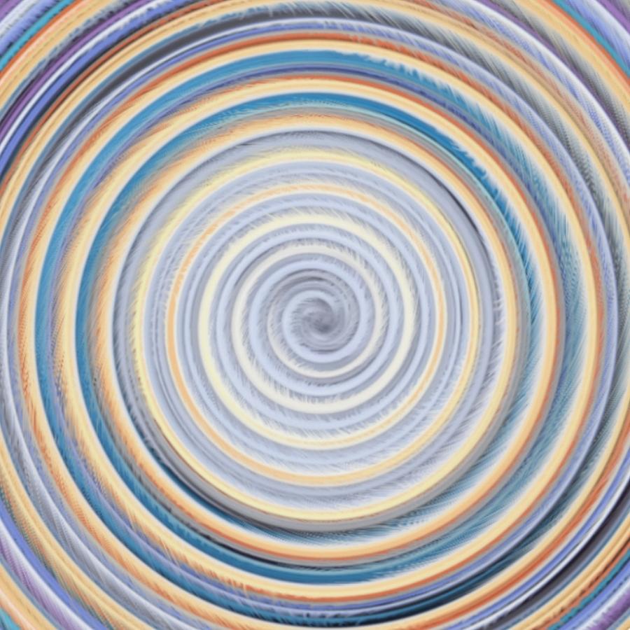 In Circles Painting by Helena Tiainen