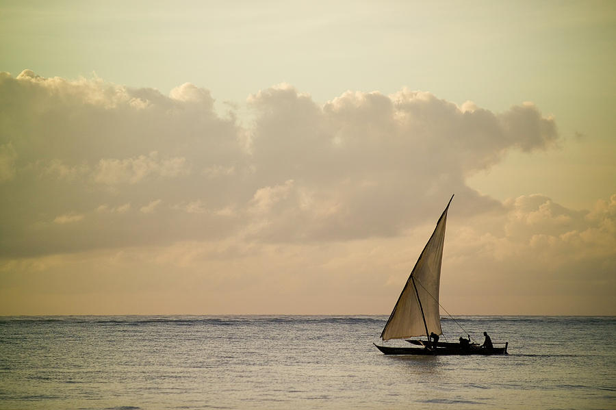 In Early Morning, A Dhow Photograph by Jonathan Kingston - Fine Art America