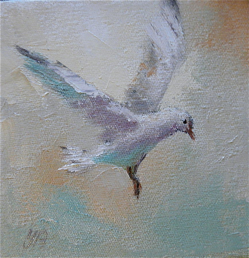 In flight 1 Painting by Yvonne Ankerman