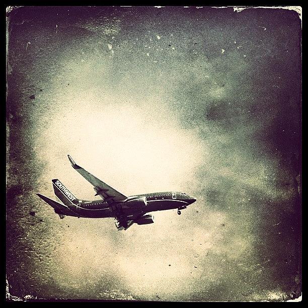Airplane Photograph - In Flight by Lauren Dsf