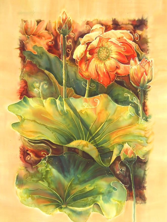 Nature Painting - In Full Bloom by Deborah Younglao