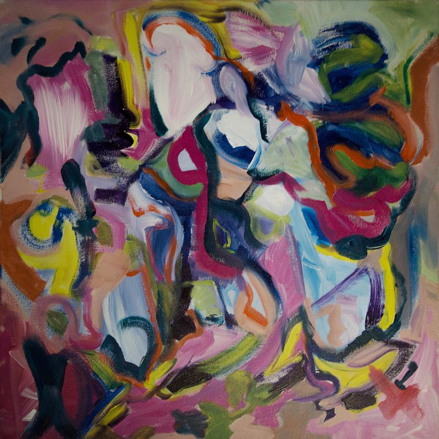 Jazz Painting - In Joy by Rashne Baetz