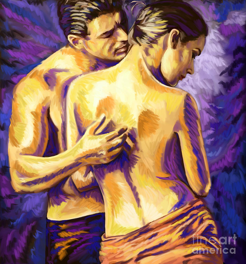 In Love 3 Painting by Tim Gilliland