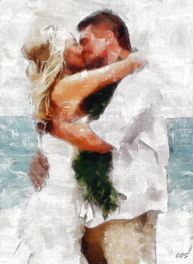 In love for life Digital Art by Carrie OBrien Sibley