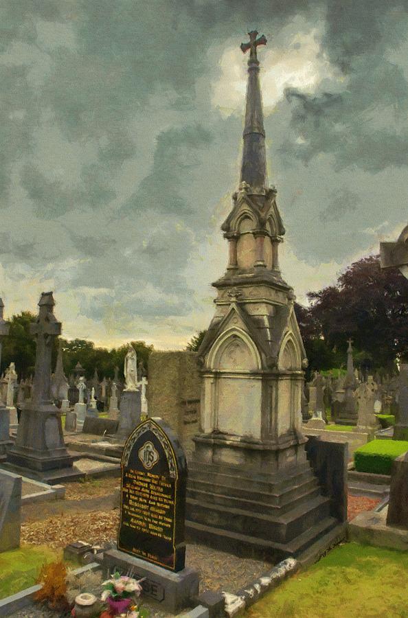 Dublin Painting - In Loving Memory by Jeffrey Kolker