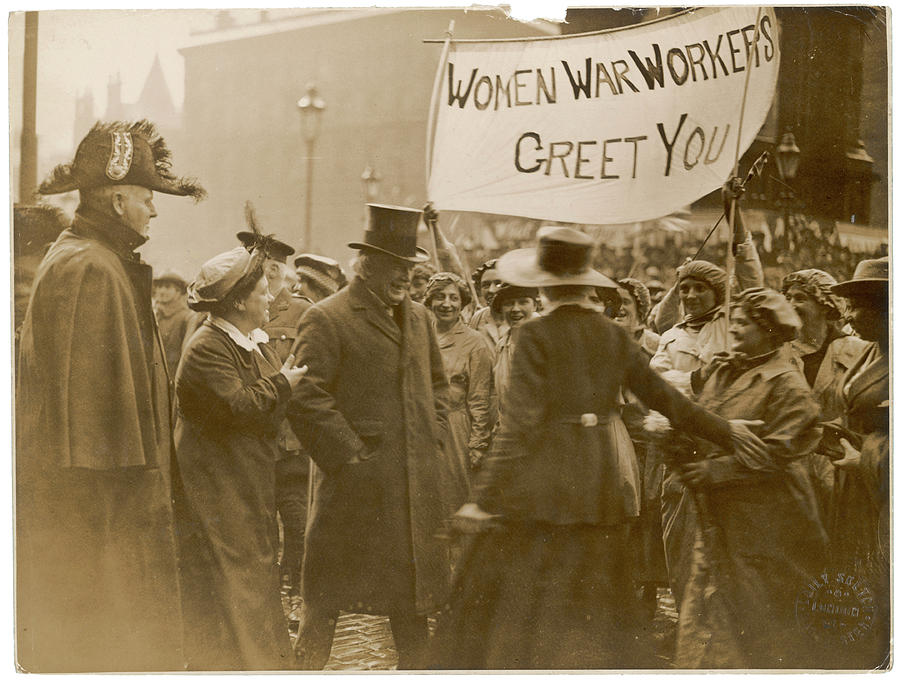 In Manchester, Flora Drummond Photograph by Mary Evans Picture Library