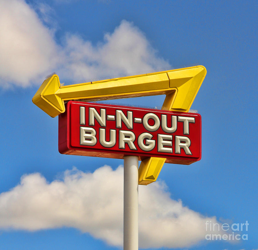 In N Out Burger  6946 Photograph by Jack Schultz