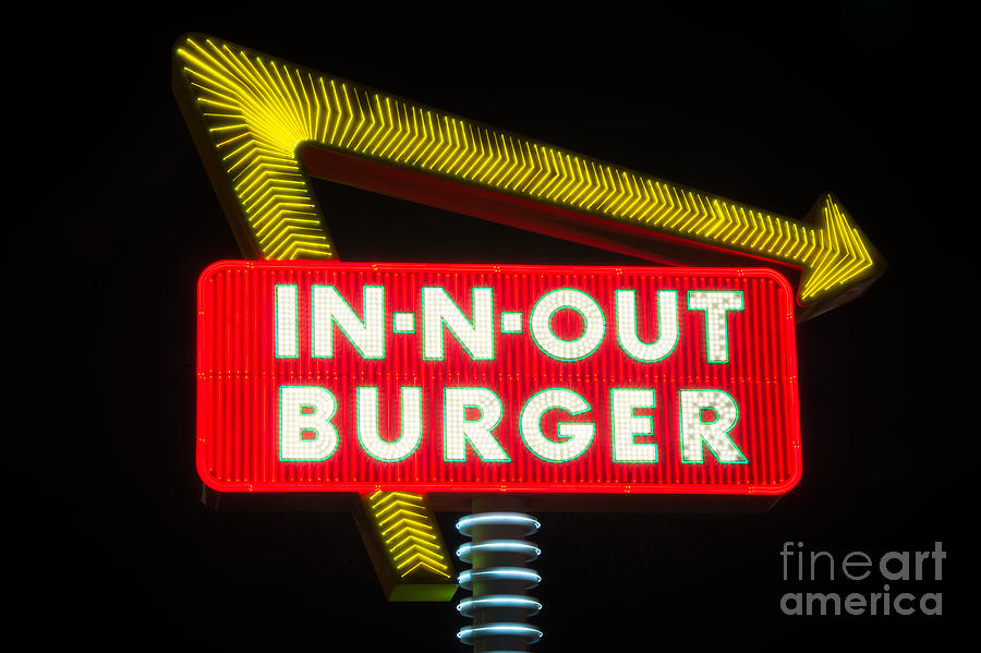 In-N-Out Burger Photograph by Eddie Yerkish
