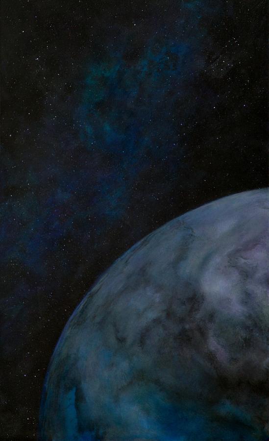 Outer Planet Painting by Patrick Zgarrick