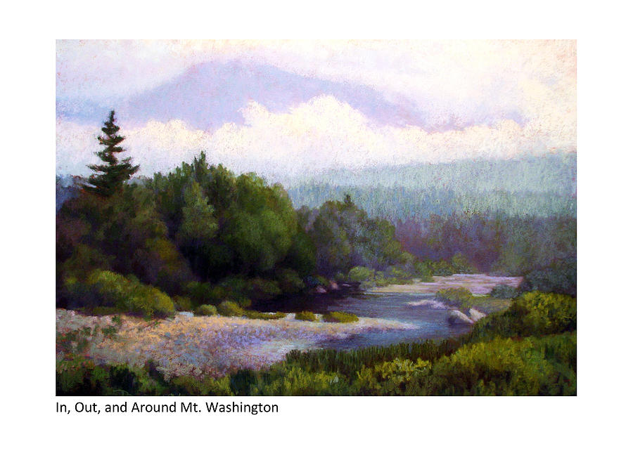 In Out and Around Mt. Washington Painting by Betsy Derrick