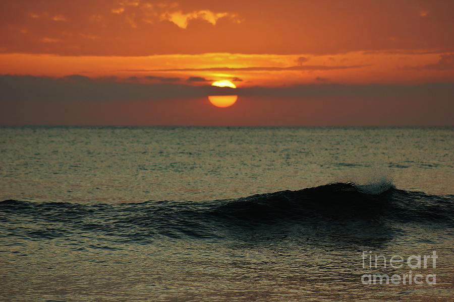 In Sunsets Wave Photograph by Craig Wood
