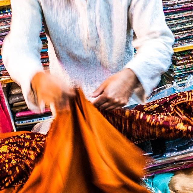 Shop Photograph - In The Bazaar by Aleck Cartwright