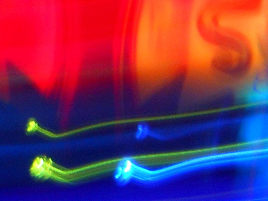 Abstract Photograph - In The Beginning by James Welch