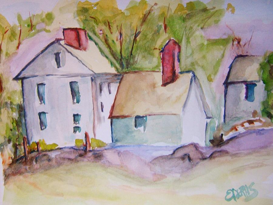 In the Country Painting by Elaine Duras