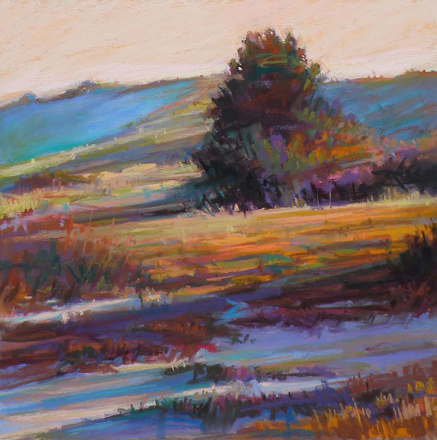 In the Dunes Painting by Ed Chesnovitch - Fine Art America