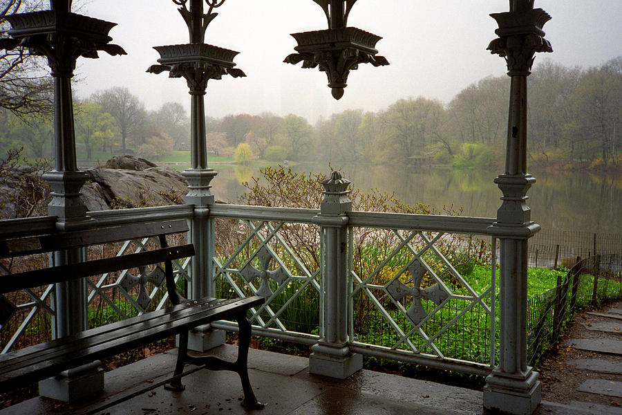 Central Park Photograph - In the Ladies Pavilion by Cornelis Verwaal