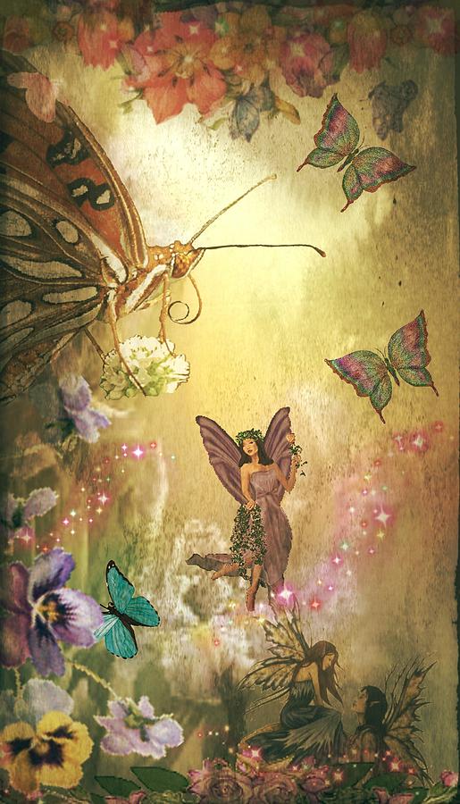 In the Land of Fairies Digital Art by Maria Urso