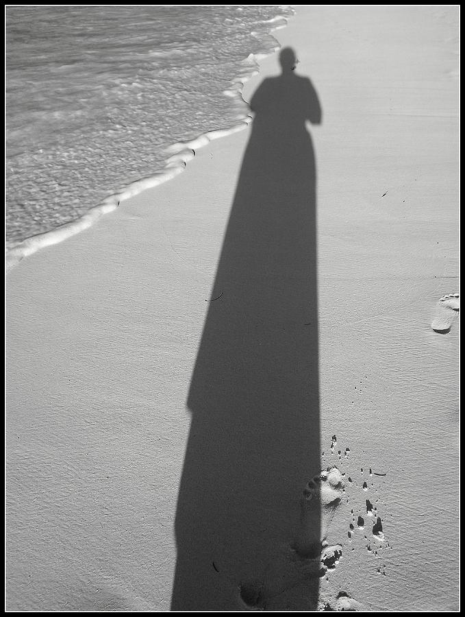 Beach Photograph - In the Shadows by Caroline Stella
