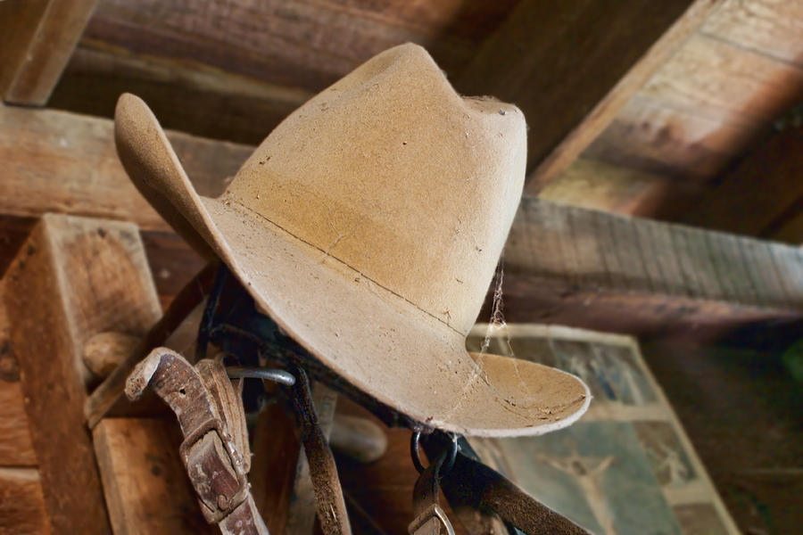 Hat Photograph - In the Shed #1 by Nikolyn McDonald
