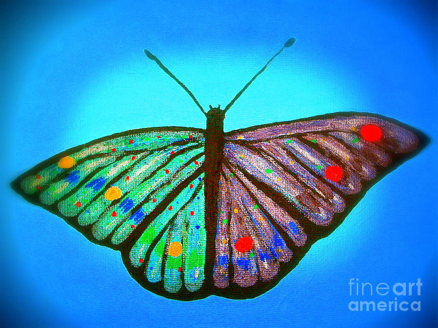 Cosmic Butterfly Painting by Craig Imig - Fine Art America