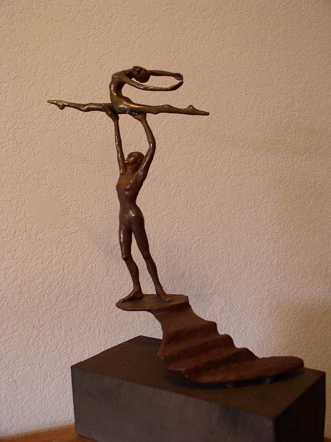 Dancers Sculpture - In the Spotlight by Herschel Pollard