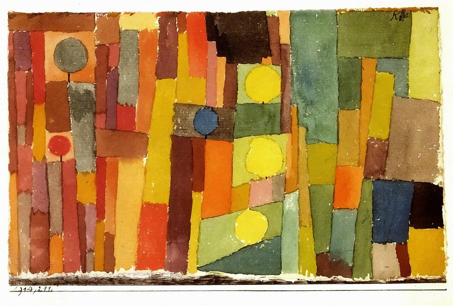 In The Style Of Kairouan Painting by Paul Klee