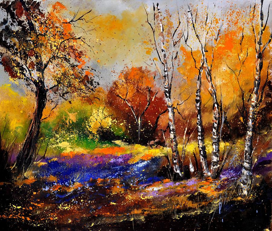 In The Wood 673180 Painting by Pol Ledent