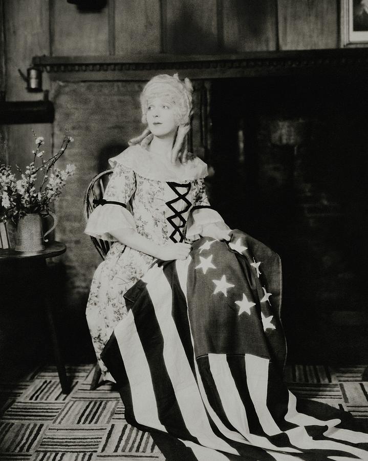 Ina Claire As Betsy Ross Photograph by Charles Sheeler