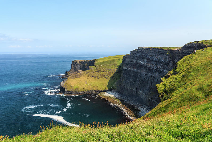 Inaccessible Beach, Cliffs Of Moher Photograph by Maria Swärd