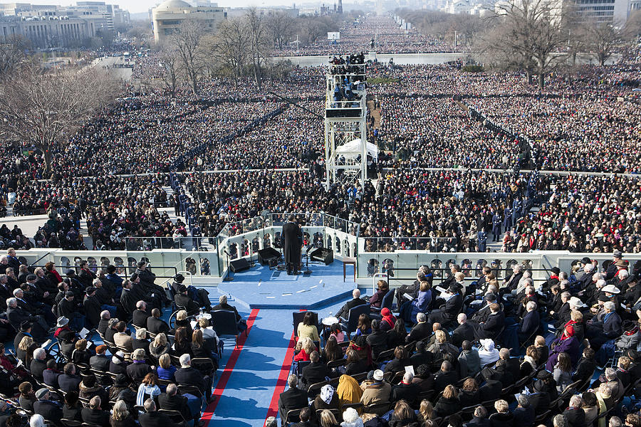 Barack Obama Photograph - Inauguration by JP Tripp