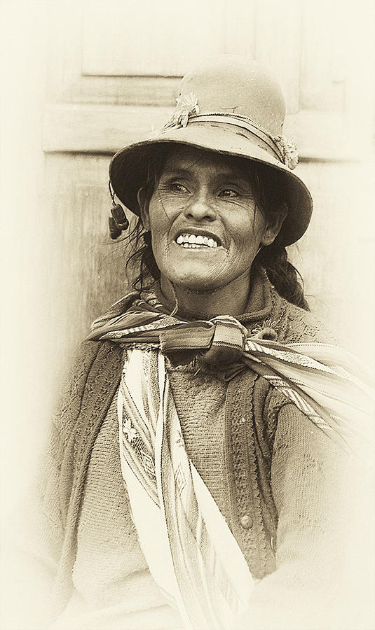 Incan Woman Photograph by Barbara Blaisdell