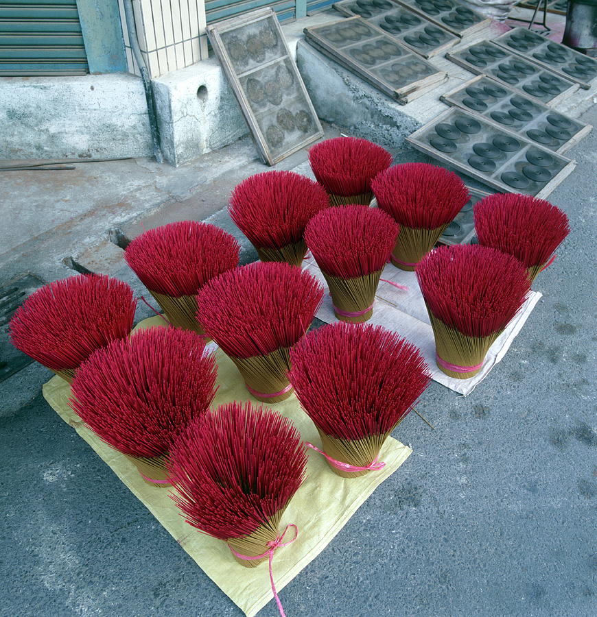 Incense Sticks Photograph by Science Photo Library Incense Sticks Photograph by Science Photo Library