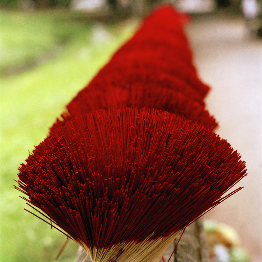 Incense Sticks Photograph by Shaun Higson