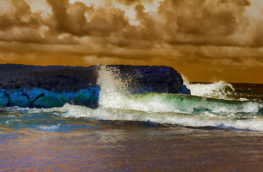 Incoming Tide Photograph by Douglas Barnard