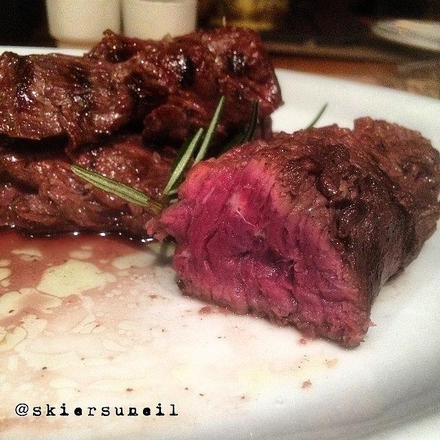 Wine Photograph - Incredible Steak And Wine In Cape by Skier Suneil