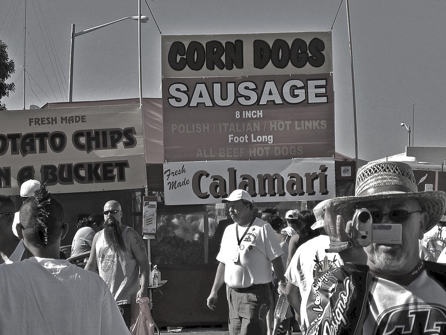 Independence Day Hollister Corn Dogs and Sausage Photograph by SC Heffner