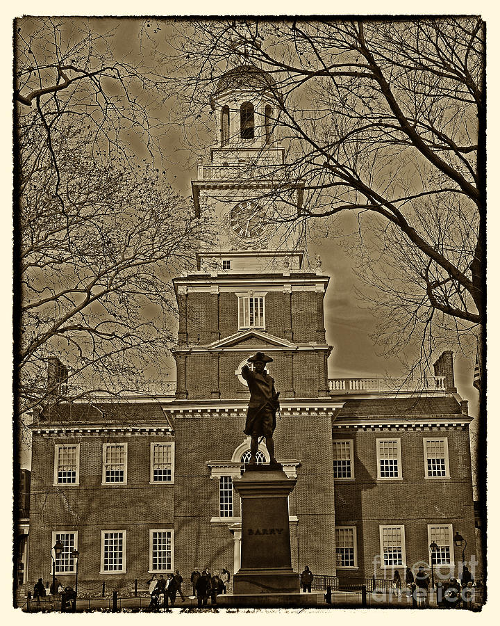 Philadelphia Photograph - Independence Hall by Jack Paolini