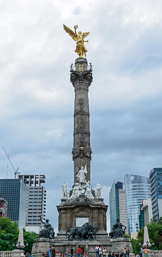 Independence monument Mexico City Photograph by Marek Poplawski