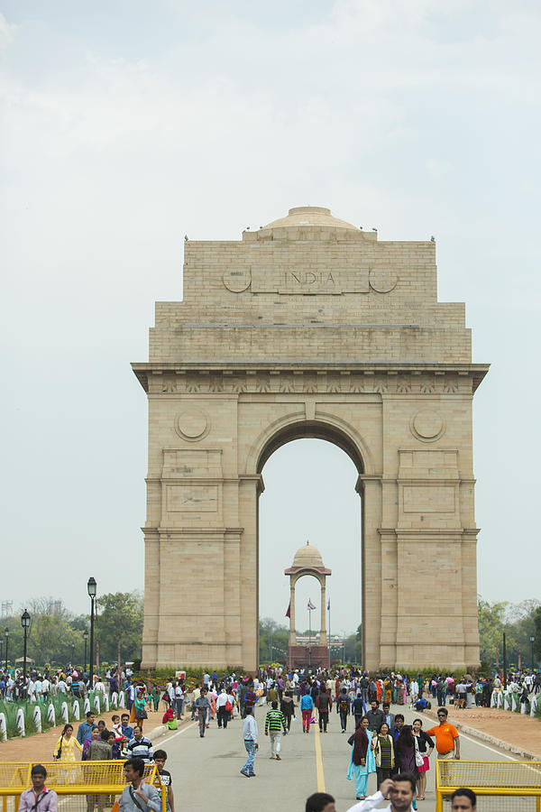 India Gate Daytime Photograph by David Freund