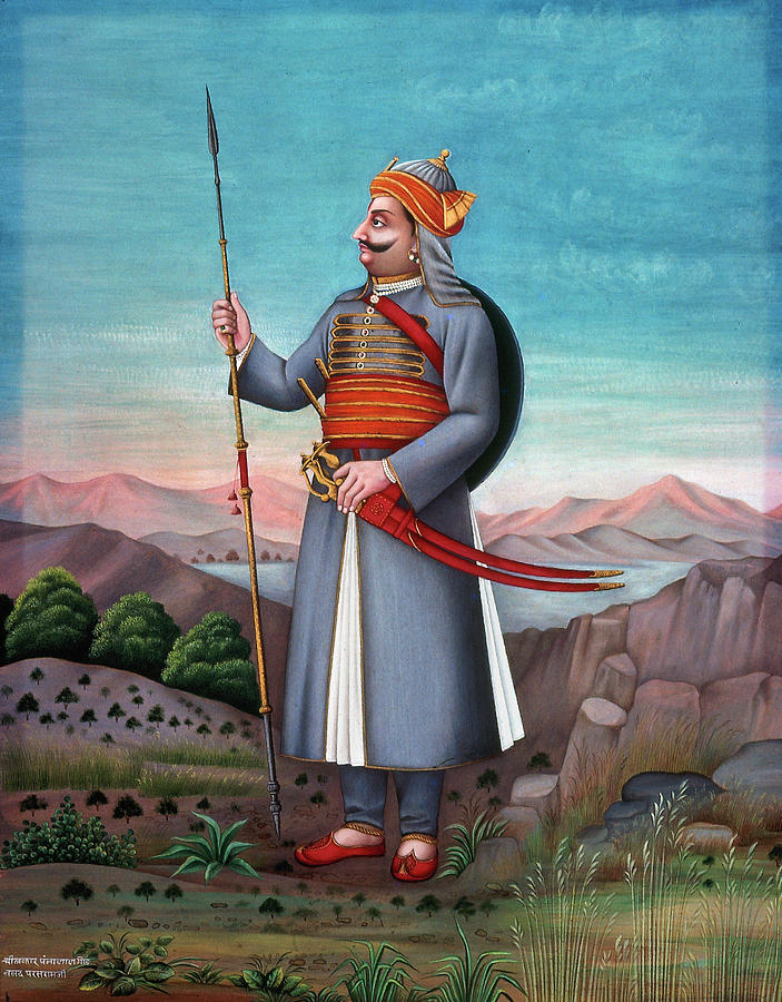 India Nobleman Painting by Granger