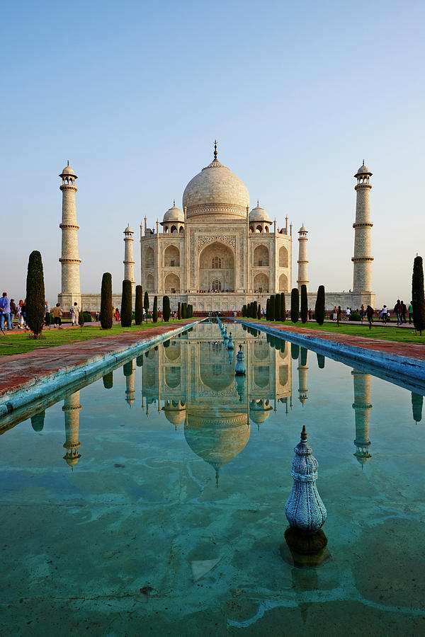 India, Uttar Pradesh State, Agra, Taj Photograph by Tuul & Bruno Morandi