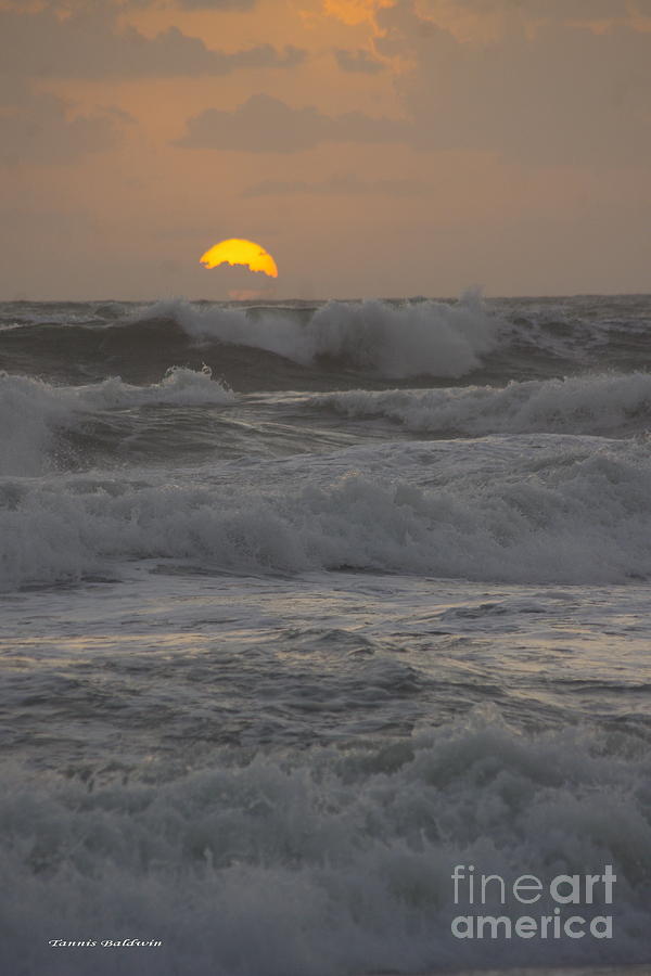 Indialantic Sunrise Photograph by Tannis  Baldwin